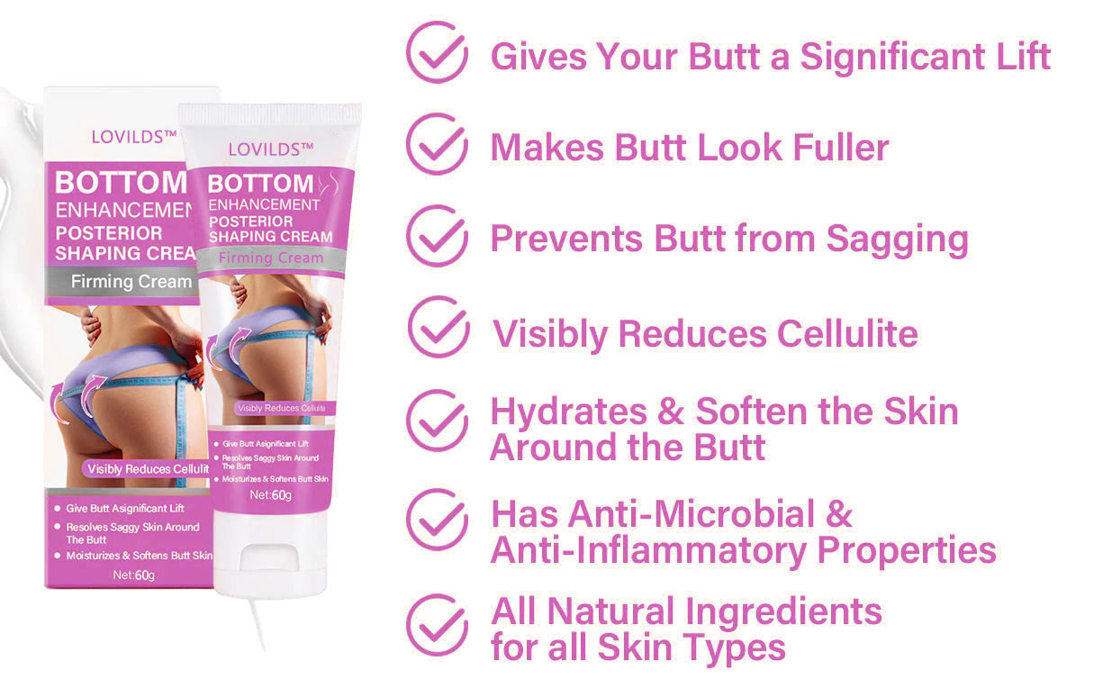 (Limited Time Discount 🔥 Last Day) LOVILDS™ Curves | Breast + Buttock Enhancement in One Step