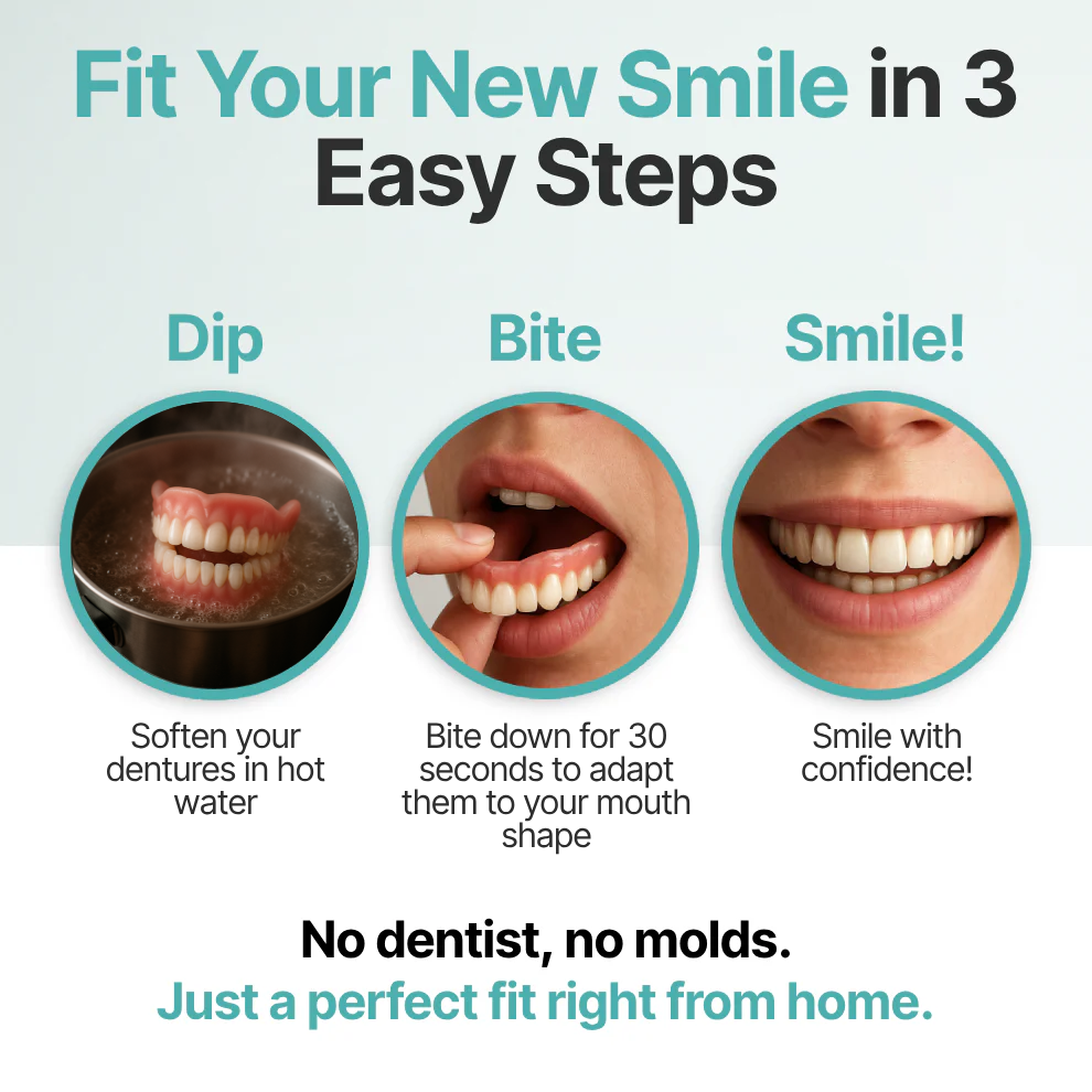 (OFFICIAL STORE) Medazy ? Custom-Fit Full Functional Dentures?