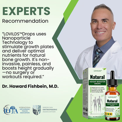 LOVILDS™ Natural Height Booster Drops🌿 - Awaken Pituitary Growth Hormone